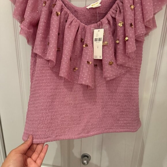 NEW Maeve Anthropologie smocked blouse - Picture 8 of 11